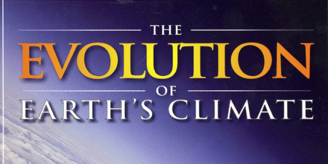 evolution of the earth's climate